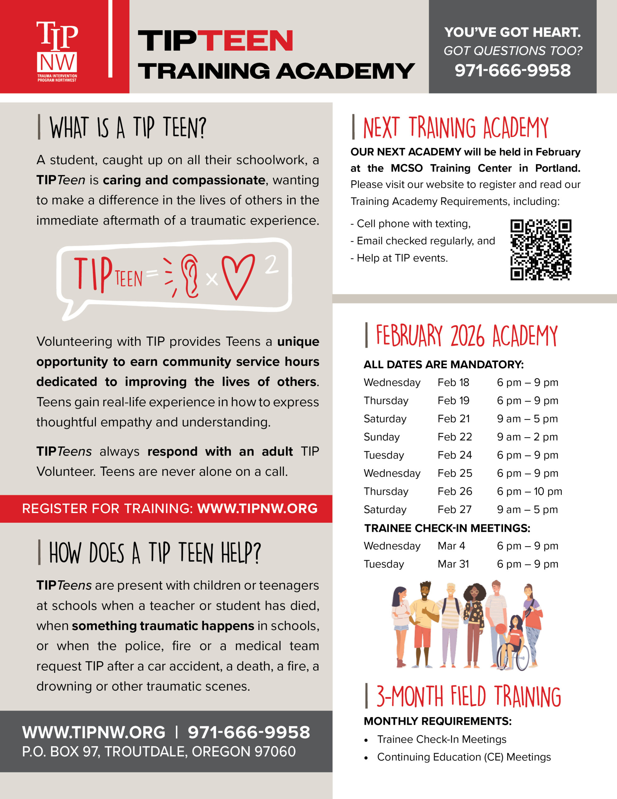 Join TIP – Trauma Intervention Program NW (TIPNW)
